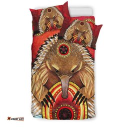Aboriginal Bedding Set Australian Echidna