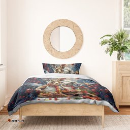 Aussie Christmas Kangaroo and Koala Bedding Set