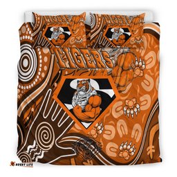 West Tigers Superman Bedding Set