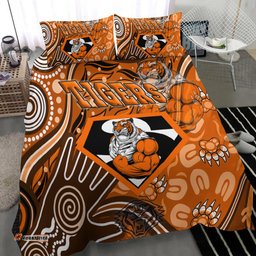 West Tigers Superman Bedding Set