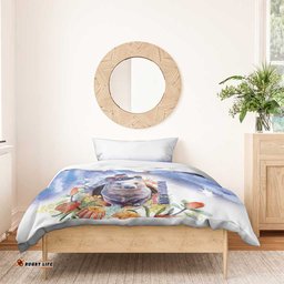 Wombat Australia Day Bedding Set Happy 26 January Banksia Watercolor
