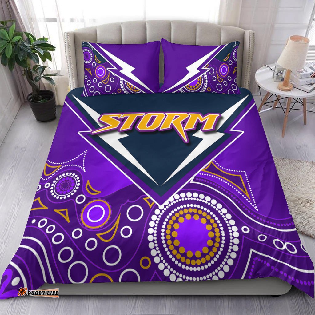 Melbourne Storm Bedding Set Aboriginal