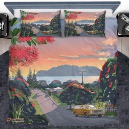 New Zealand Pohutukwa Bedding Set