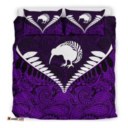 New Zealand Koru Bedding Set, Kiwi Bird Duvet Cover And Pillow Case 04