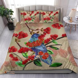 New Zealand Bedding Set, Tui Bird Duvet Cover And Pillow Case 01
