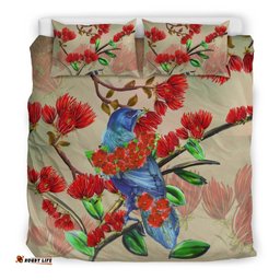New Zealand Bedding Set, Tui Bird Duvet Cover And Pillow Case 01