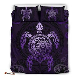 Maori Turtle Bedding Set Violet