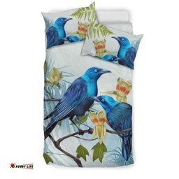 New Zealand Bedding Set, Tui Bird Duvet Cover And Pillow Case 02