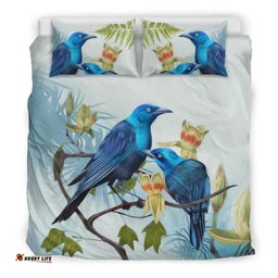 New Zealand Bedding Set, Tui Bird Duvet Cover And Pillow Case 02