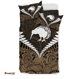 New Zealand Koru Bedding Set, Kiwi Bird Duvet Cover And Pillow Case 03