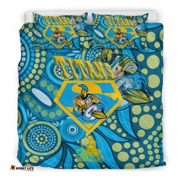 Gold Coats Titans Superman Bedding Set