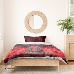 Australia And New Zealand ANZAC Day Bedding Set Soldiers Lest We Forget