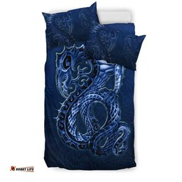 New Zealand Bedding Set, Maori Manaia Duvet Cover With Two Pillow Cases