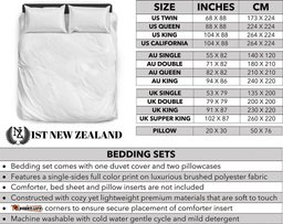 Hineraukatauri Goddess Of Music New Zealand Bedding Set 02
