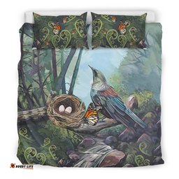 New Zealand Bedding Set, Tui Bird Duvet Cover And Pillow Case 04