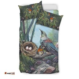New Zealand Bedding Set, Tui Bird Duvet Cover And Pillow Case 04