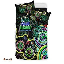 NAIDOC Week 2023 Bedding Set Indigenous Tribal Ver.02 Yellow