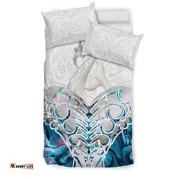 Whale Tail Manaia New Zealand Bedding Set