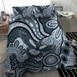 Magpies Aboriginal Art Bedding Set