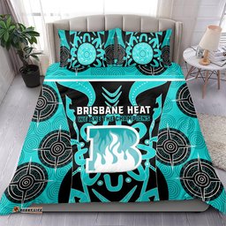 Brisbane Heat Bedding Set We Are The Champions Aboriginal Art