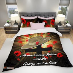 ANZAC Soldier Remember Them Bedding Set LT20