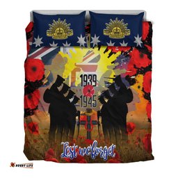 Bedding Set ANZAC Day 2021 World War II Commemoration 1939 1945