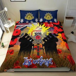 Bedding Set ANZAC Day 2021 World War II Commemoration 1939 1945