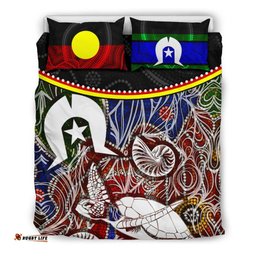 Bedding Set Aboriginal Dot In NAIDOC Week 2022 Style