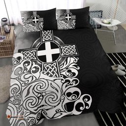 Cornwall Bedding Set Cornish Flag With Celtic Cross