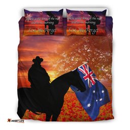 ANZAC Day 2021 Bedding Set Lest We Forget