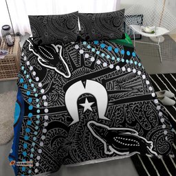 Torest Trait Islands Mix Crocodine Aboriginal Pattern Bedding Set TS04