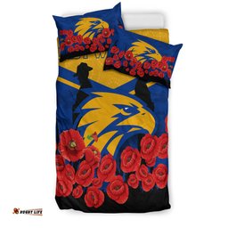Eagles ANZAC Day Indigenous Art Bedding Set