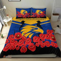 Eagles ANZAC Day Indigenous Art Bedding Set