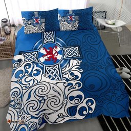 Scotland Celtic Bedding Set Scottish Flag and Lion