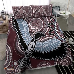 Aboriginal Pattern Bird Bedding Set TS04