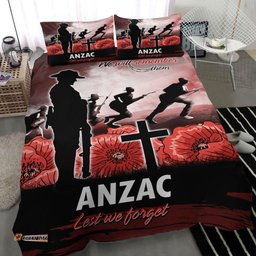 ANZAC Day We Will Remember Them Special Version Bedding Set