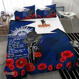 ANZAC Day Lest We Forget Special Bedding Set