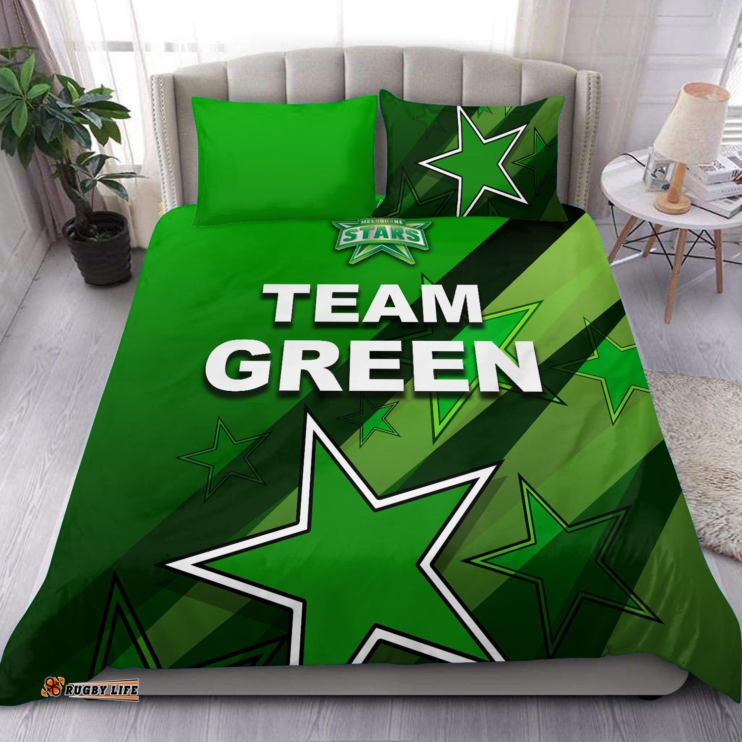 Melbourne Stars Team Green Bedding Set LT20
