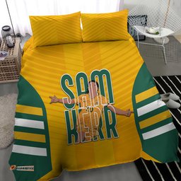 Australia Matildas Bedding Set Sam Kerr Legend