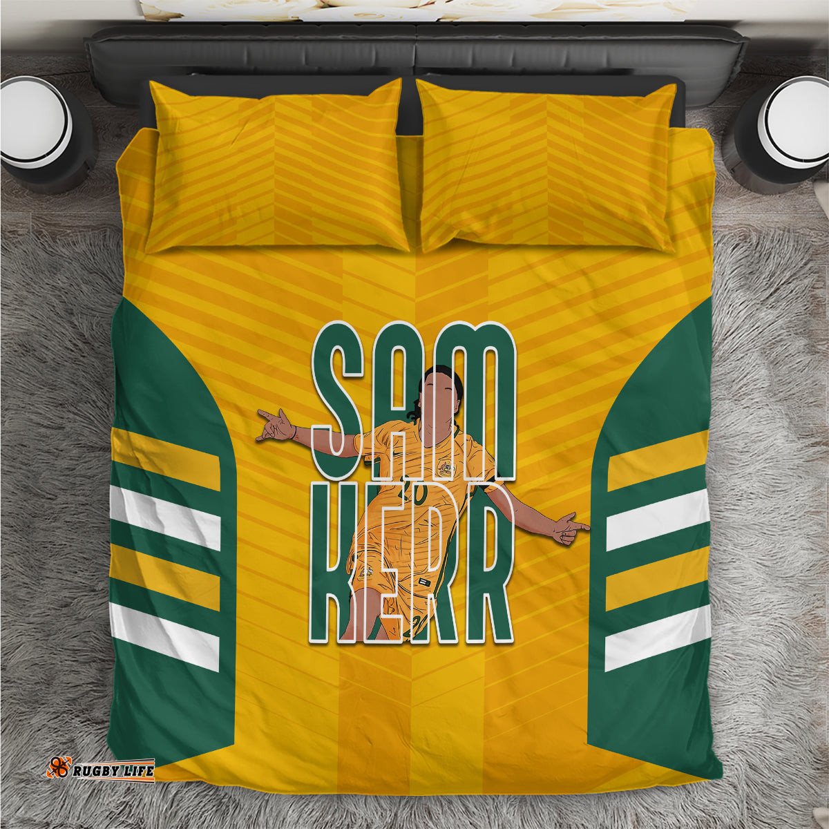 Australia Matildas Bedding Set Sam Kerr Legend