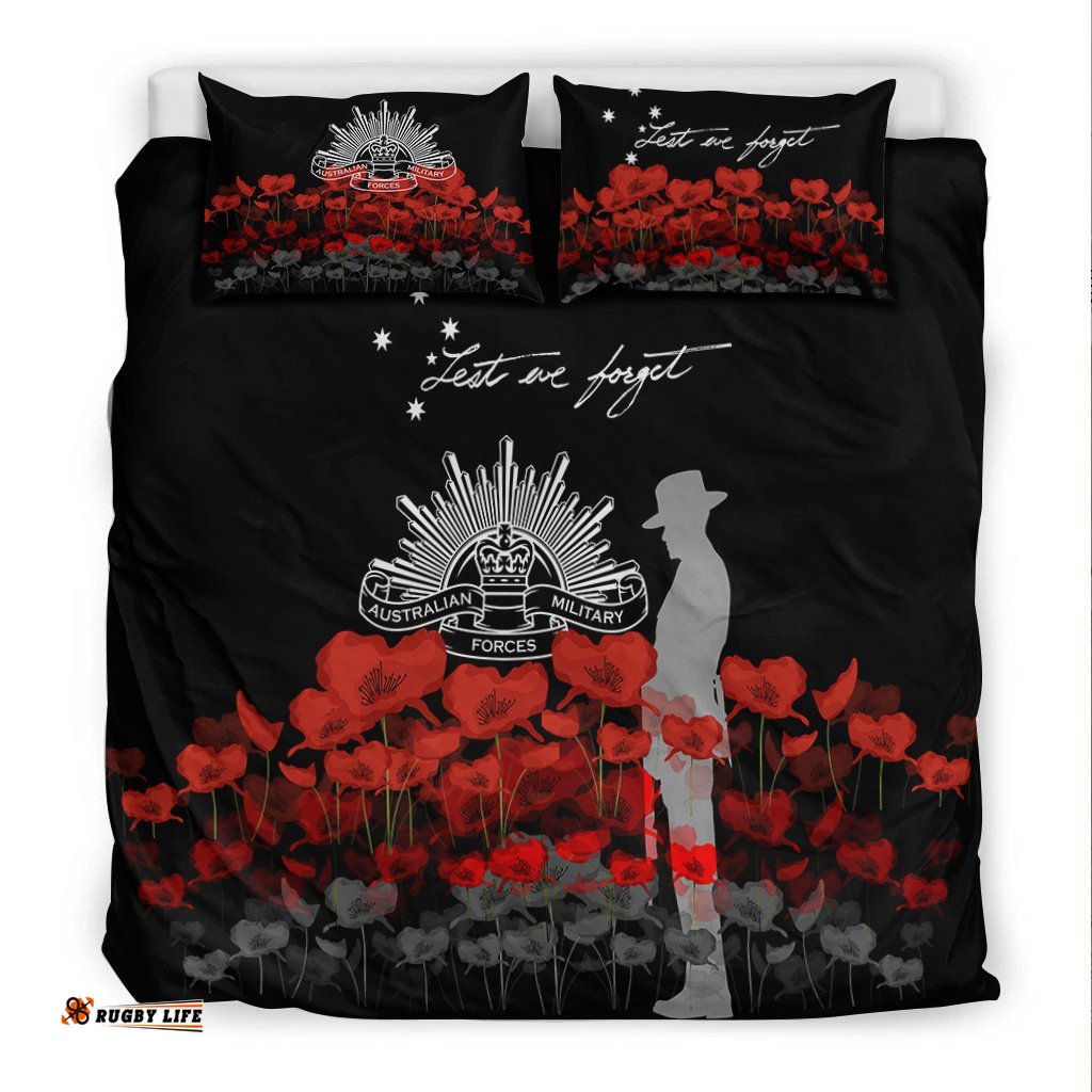 ANZAC Day Bedding Set Remember Them