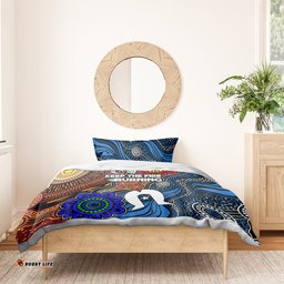 NAIDOC Week 2024 Indigenous Bedding Set Keep The Fire Burning