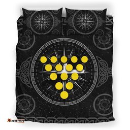 Cornwall Celtic Bedding Set Celtic Compass With Cornish Symbols