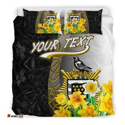 Cornwall Celtic Custom Personalised Bedding Set Daffodil With Seal