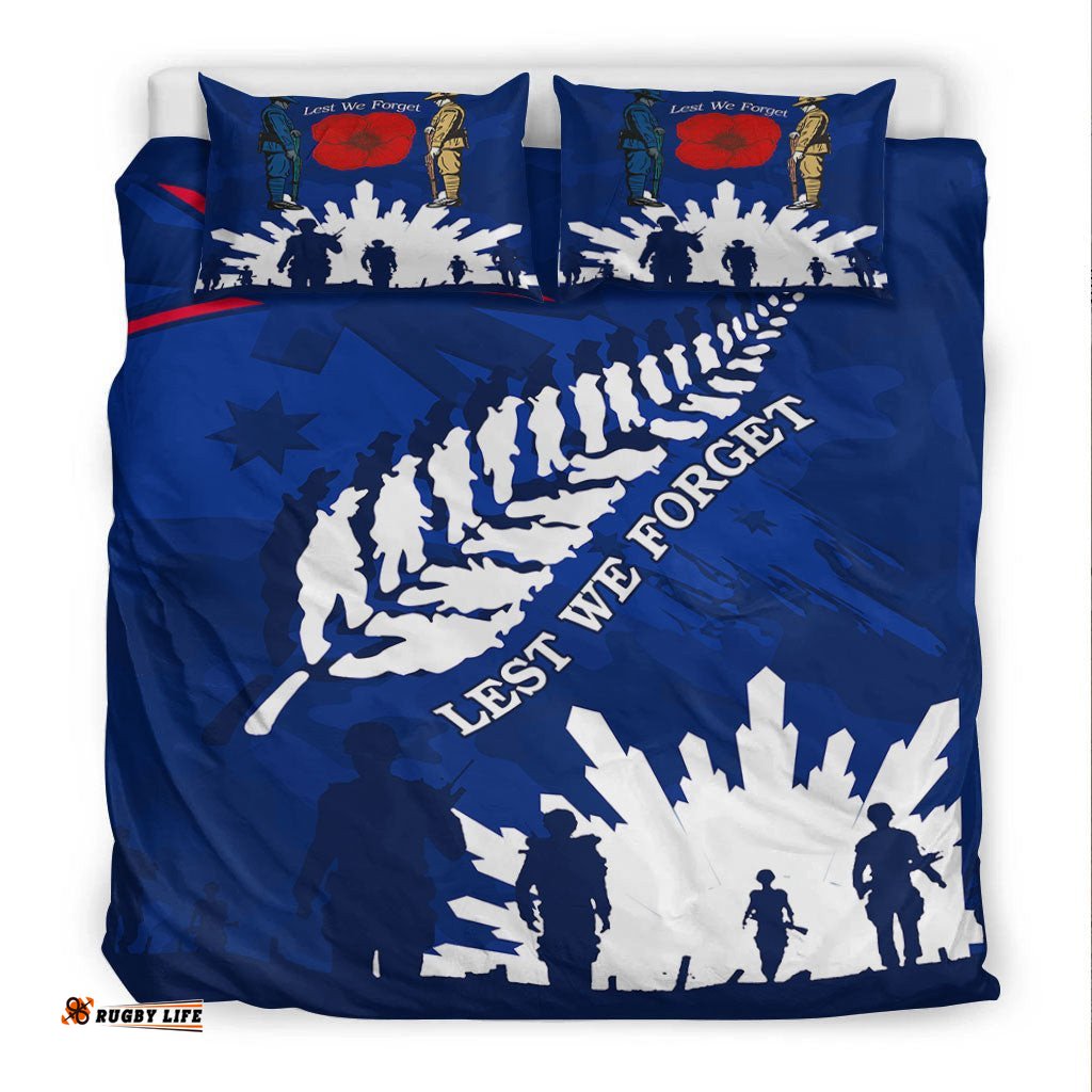 Australia ANZAC Camouflage Mix Fern Bedding Set