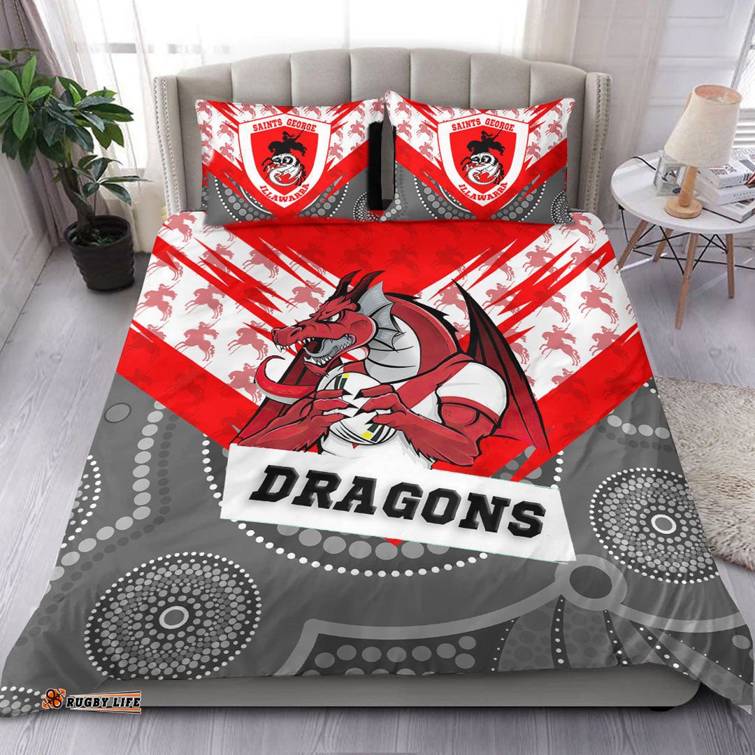 St. George Illawarra Dragons Bedding Set 07