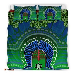 Torres Strait Bedding Set Dhari And Dot Patterns