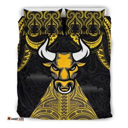 Aotearoa Maori Bedding Set Taranaki Bulls