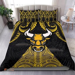 Aotearoa Maori Bedding Set Taranaki Bulls