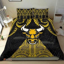 Aotearoa Maori Bedding Set Taranaki Bulls
